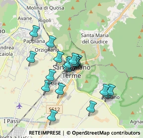 Mappa Largo Shelley, 56017 San Giuliano Terme PI, Italia (1.4485)