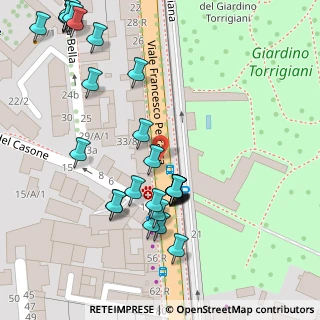 Mappa Via del Casone, 50124 Firenze FI, Italia (0.07679)