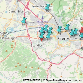 Mappa Presso Ipercoop, 50143 Firenze FI, Italia (4.82714)