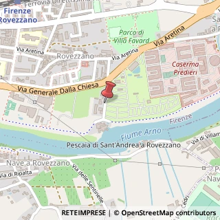 Mappa Via della Nave a Rovezzano, 8-10, 50136 Firenze, Firenze (Toscana)