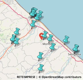 Mappa Str. di Santa Lucia, 61039 San Costanzo PU, Italia (8.9365)