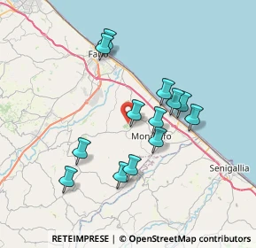 Mappa Str. di Santa Lucia, 61039 San Costanzo PU, Italia (6.61231)