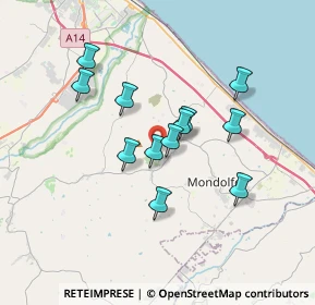 Mappa Str. di Santa Lucia, 61039 San Costanzo PU, Italia (2.9325)