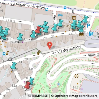 Mappa Via Lupo, 50125 Firenze FI, Italia (0.08696)