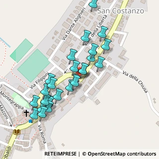 Mappa Via Marche, 61039 San Costanzo PU, Italia (0.11538)