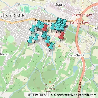 Mappa Via Poggio Vittorio, 50055 Lastra a Signa FI, Italia (0.41)