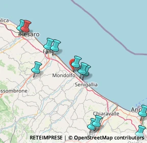 Mappa Lungomare Cristoforo Colombo, 61037 Marotta PU, Italia (20.01833)