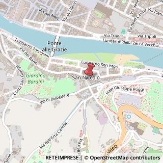 Mappa Via San Miniato, 5, 50125 Firenze, Firenze (Toscana)