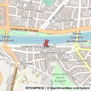 Mappa Via di Rusciano, 6, 50126 Firenze, Firenze (Toscana)