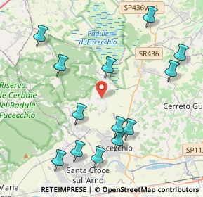 Mappa Via San Gregorio, 50054 Fucecchio FI, Italia (4.80462)