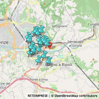 Mappa Via Dalla Chiesa Generale Carlo Alberto, 50136 Firenze FI, Italia (1.4545)