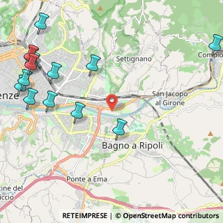 Mappa Via Dalla Chiesa Generale Carlo Alberto, 50136 Firenze FI, Italia (3.125)