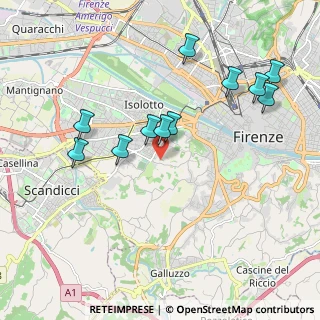 Mappa Via Giottino, 50143 Firenze FI, Italia (2.01455)