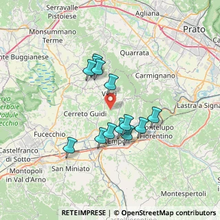 Mappa 50059 Vinci FI, Italia (6.00462)