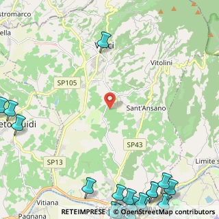 Mappa 50059 Vinci FI, Italia (4.2455)