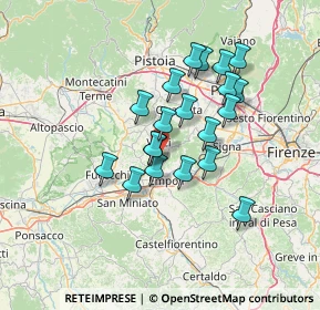 Mappa 50059 Vinci FI, Italia (11.588)