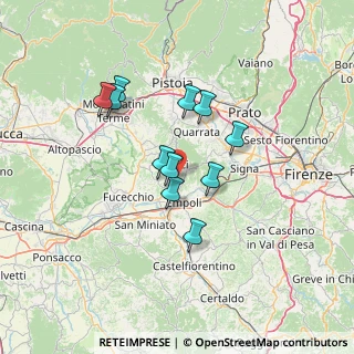 Mappa 50059 Vinci FI, Italia (11.49182)