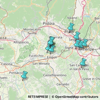 Mappa 50059 Vinci FI, Italia (13.88667)