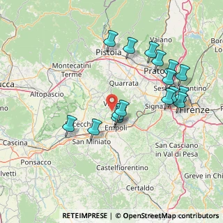 Mappa 50059 Vinci FI, Italia (15.8)