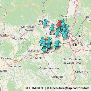 Mappa 50059 Vinci FI, Italia (10.231)