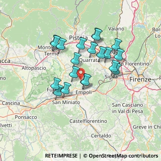 Mappa 50059 Vinci FI, Italia (12.582)