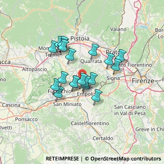 Mappa 50059 Vinci FI, Italia (11.004)