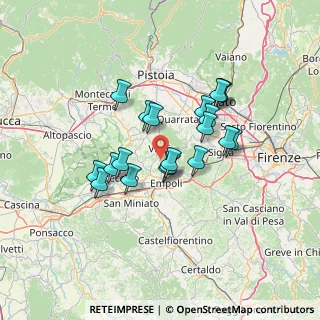 Mappa 50059 Vinci FI, Italia (11.399)
