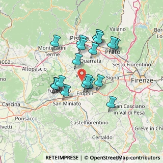Mappa 50059 Vinci FI, Italia (12.389)