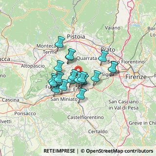 Mappa 50059 Vinci FI, Italia (9.5865)