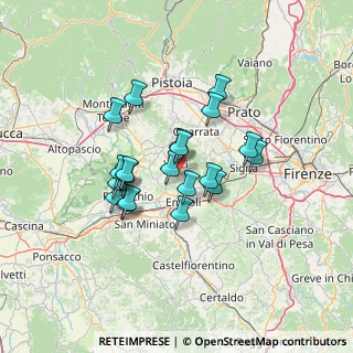 Mappa 50059 Vinci FI, Italia (10.95)
