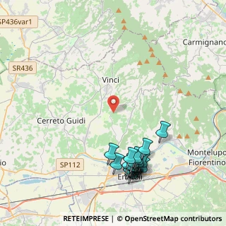 Mappa 50059 Vinci FI, Italia (4.99579)