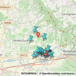 Mappa 50059 Vinci FI, Italia (4.02474)