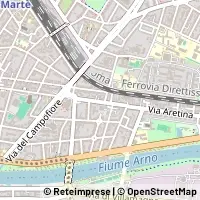 Mapa Firenze