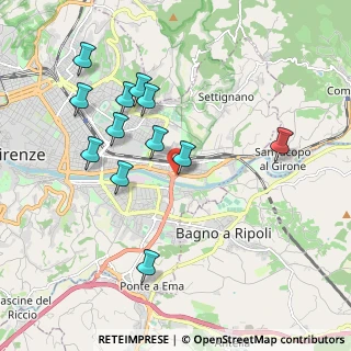 Mappa Via Giorgio Ambrosoli, 50136 Firenze FI, Italia (1.98667)