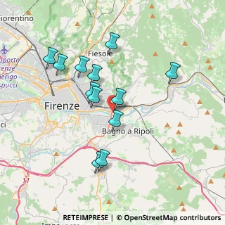 Mappa Via Giorgio Ambrosoli, 50136 Firenze FI, Italia (3.54333)