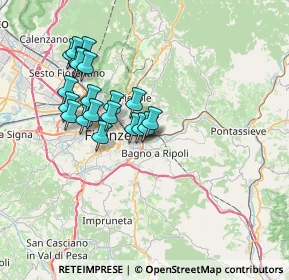 Mappa Via Giorgio Ambrosoli, 50136 Firenze FI, Italia (6.5965)