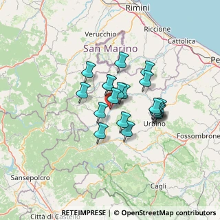 Mappa Via Indipendenza, 61028 Sassocorvaro PU, Italia (10.0095)