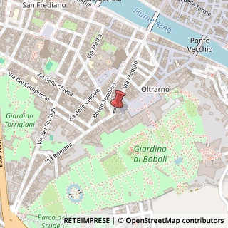 Mappa Piazza San Felice, 4, 50125 Firenze, Firenze (Toscana)