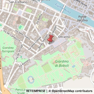 Mappa Piazza de' Pitti, 1, 50125 Firenze, Firenze (Toscana)