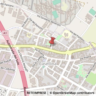 Mappa Via Luigi Salvatore Cherubini, 13, 50018 Scandicci, Firenze (Toscana)