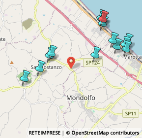 Mappa Str. Mondolfo, 61039 Mondolfo PU, Italia (2.47214)