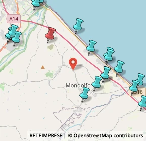 Mappa Str. Mondolfo, 61039 Mondolfo PU, Italia (5.663)