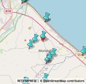 Mappa Strada Mondolfo, 61037 Mondolfo PU, Italia (6.0445)