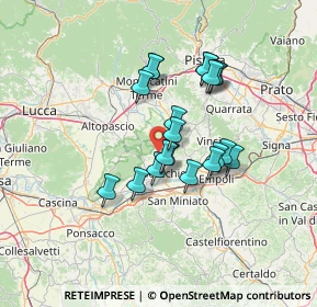 Mappa Via Porto di Mannuccio Torre, 50054 Fucecchio FI, Italia (11.1605)