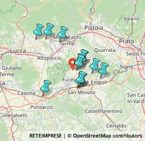 Mappa Via Porto di Mannuccio Torre, 50054 Fucecchio FI, Italia (9.80154)