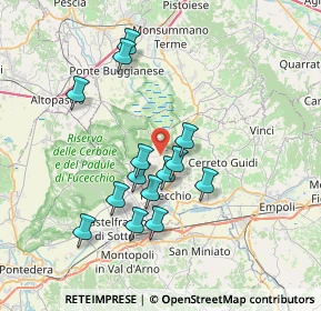 Mappa Via Porto di Mannuccio Torre, 50054 Fucecchio FI, Italia (6.78714)