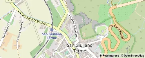 Mappa San Giuliano Terme