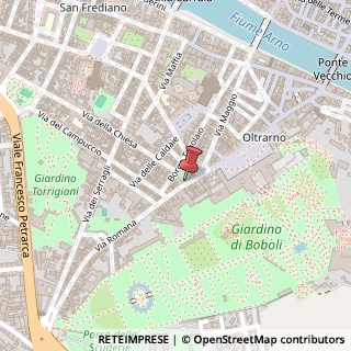 Mappa Via Romana, 18, 50125 Firenze, Firenze (Toscana)