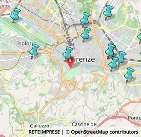 Mappa Via Romana, 50124 Firenze FI, Italia (2.69615)