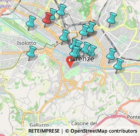 Mappa Via Romana, 50124 Firenze FI, Italia (1.85944)